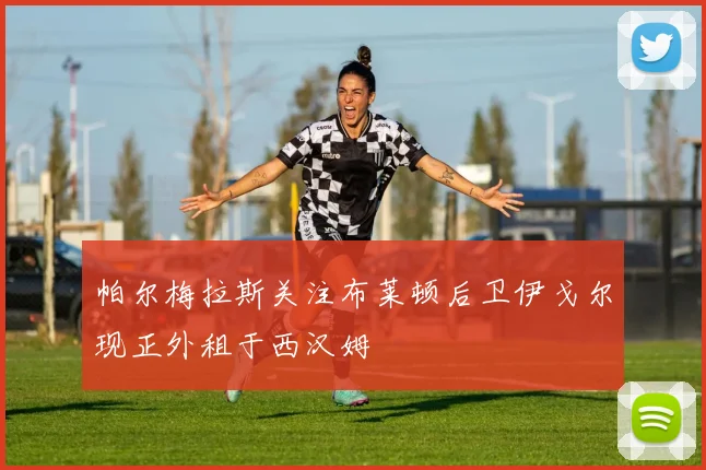 帕尔梅拉斯关注布莱顿后卫伊戈尔现正外租于西汉姆