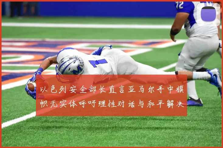 以色列安全部长直言亚马尔手中旗帜无实体呼吁理性对话与和平解决方案