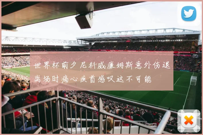 世界杯前夕尼科威廉姆斯意外伤退离场时痛心疾首感叹这不可能